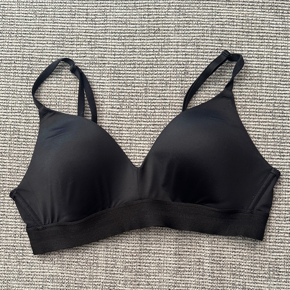 Pink Victoria's Secret wireless bra